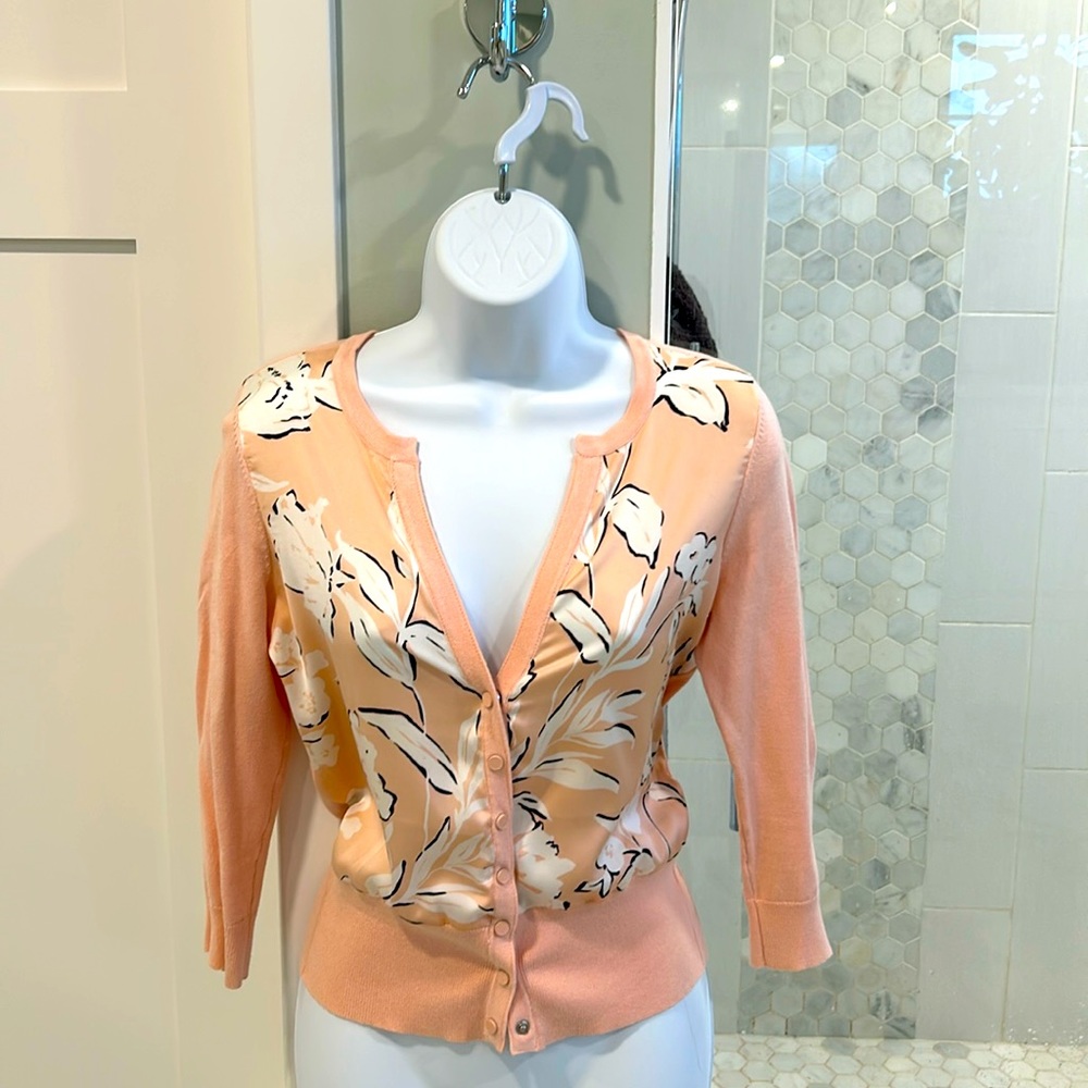 Beautiful snap front cardigan